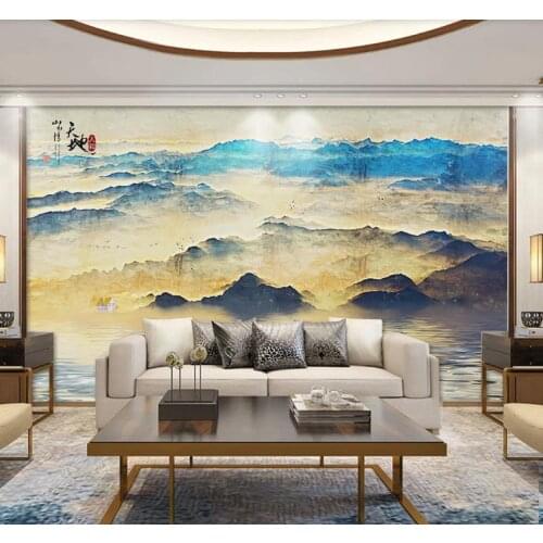 Custom 3D Mural Wallpaper Artistic abstract oil painting landscape Wall Painting Living Room TV sofa Background Wallpaper