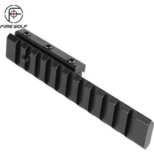 Tactical Hunting Dovetail Extension 11mm to 20mm Picatinny Weaver Rail Adapter Mount Base Rifle Accessories