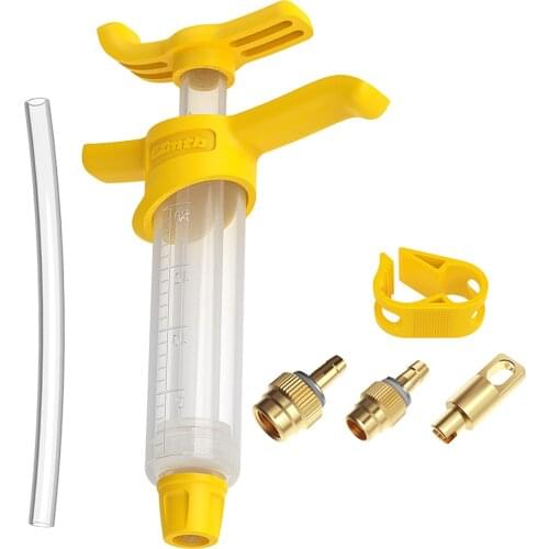 Cycling Sealant Injector Injection Syringe Tool for MTB Road Bike Bicycle Tubeless Tyre Schrader Presta Valve Core Removal Tool
