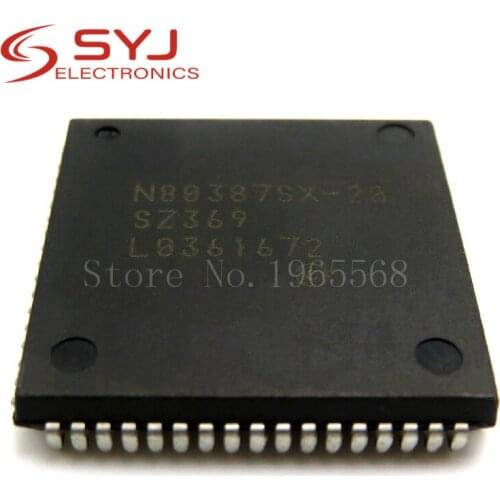 1pcs/lot N80387SX-25 387SX VECANA01 PLCC-68 In Stock