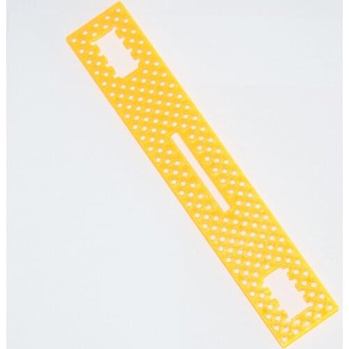 10/100pcs 140x25 plastic panel toy cars stand/fixed plate/remote control car DIY toy parts/Technology model/baby toy