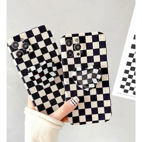 INS Japan Korean Cute Love Bracket Phone Case For iphone 12 11 Pro Max 7 8 plus X XR XS Max Lovely Protection Back Cover