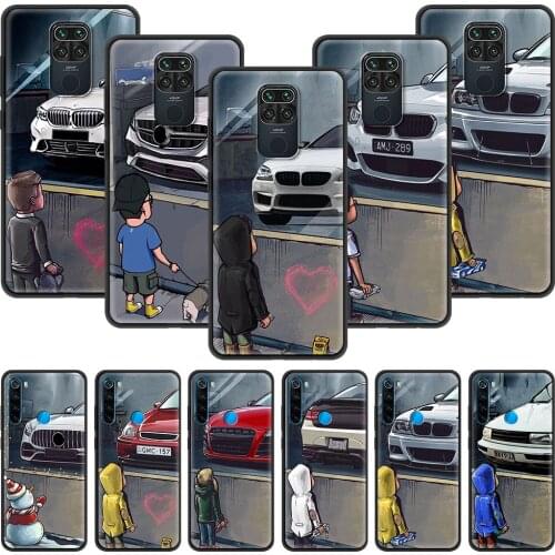 JDM Tokyo drift sports car Phone Case For Xiaomi Redmi Note 9S 9 8 7 10 Pro 8T 9C 9A 8A Shockproof Silicone Smart Back Cover