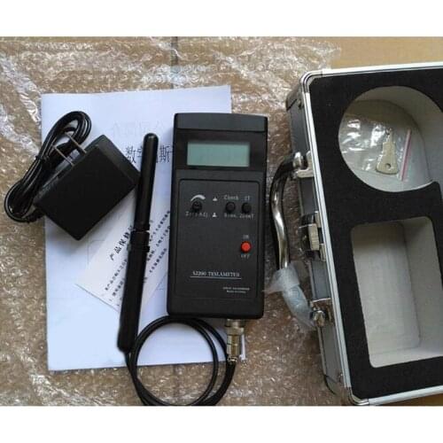 SJ200 Digital Gauss Meter Static Magnetic Field Tesla Tester 0-200Mt-2000mT with Adapter and Carrying Box
