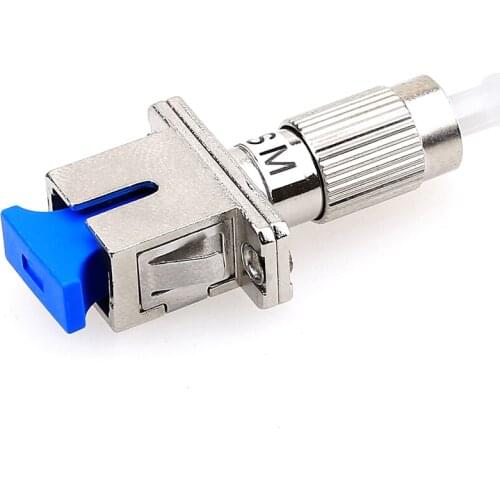 Jyttek Single SC Female to FC Male Fiber Optic Adapter Hybrid Adapter FC-SC Connector
