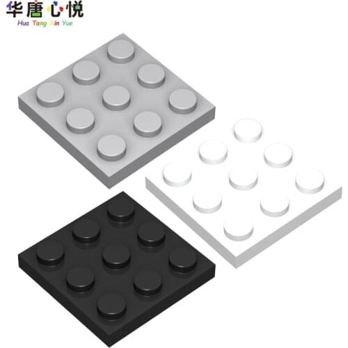 MOC 11212 High-Tech 3x3 Normal Board Accessory Set 20PCS Brick Building Blocks Gift DIY Educational Toys Children Assemblage Toy