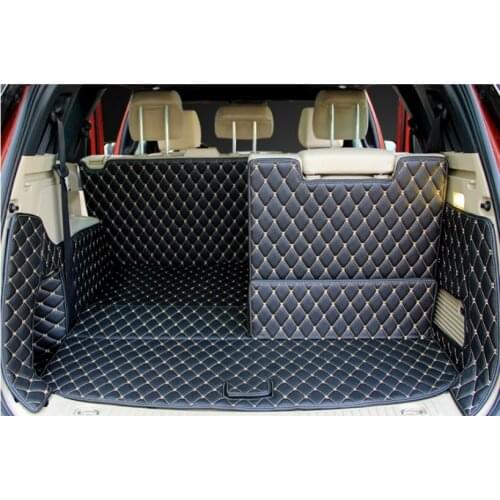 Best quality! Special car trunk mats for Ford Endeavour 7 seats 2019-2016 waterproof boot carpets cargo liner for Endeavour 2017