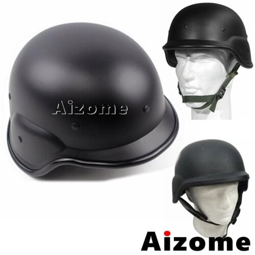 Matte Black Universal Motorcycle Helmet Biker Outdoor Helmet Motorbike Ridding Helmet Classic CS Field Helmet M88 Tactics Helmet