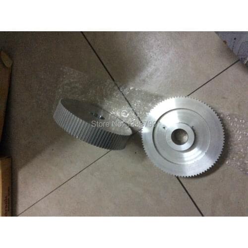 Impetrial timing belt pulley 100T-HTD5M-15 aluminum wheel