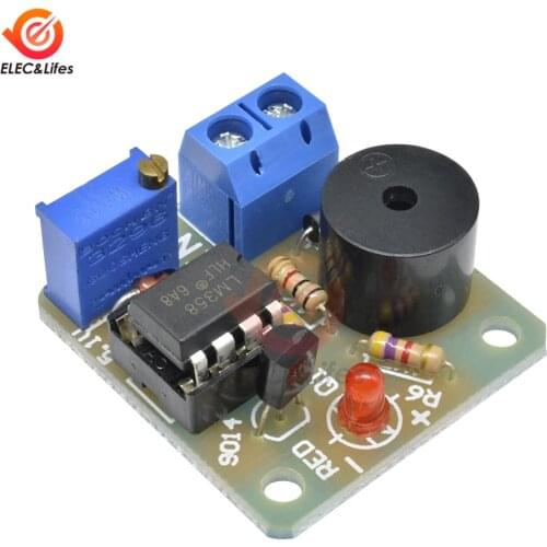 9V/12V Battery Alarm Module Sound and Light alarm buzzer for Over-discharge Low Voltage / Under Voltage Protection Board Module