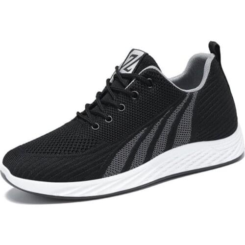 2021 New Mens Sneakers Autumn Winter Male Shoes Breathable Mesh Sport Shoes Comfortable Fashion Men Plus Size Footwear