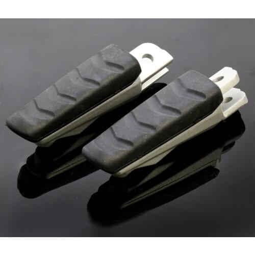Suitable for BMW R NINE T 2014-2018 R9T motorcycle driver front pedal pedal nails Black and silver pedals