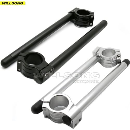 For 29-39mm Diameter Front Fork Universal Separate Handlebars Riser Clip-ons Handle Bars Motorcycle Accessories Modified Parts