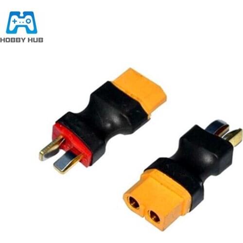 1PCS XT60 Female to T Dean Male Plug Conversion Connector For Battery & Charger RC Quadcopter connector