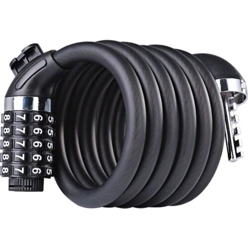 Anti-Theft Bicycle Lock For Mountain Bike Antitheft Bicycle Lock Steel Cable Folding Bike Lock Combination Password Lock D0194