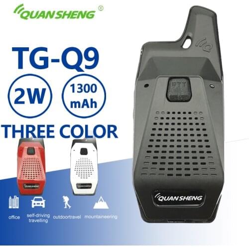 Quansheng TG-Q9 Mini Walkie Talkie UHF Radio Comunicador Portable PMR Kids CB Two Way Radio Station Toy Woki Toki Hf Transceiver