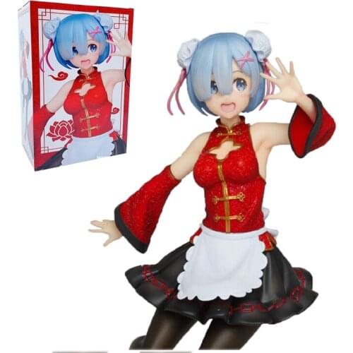 Taito Re:life In A Different World From Zero Rem Garage Kit Pvc Assembly Model Western Animiation Action Figure Kids Toys