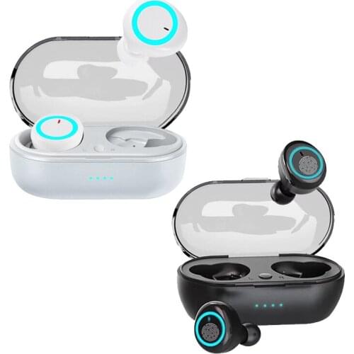TWS Bluetooth Earphone Waterproof Wireless Headset Deep 6D Bass Earbuds True Wireless Stereo Headphone