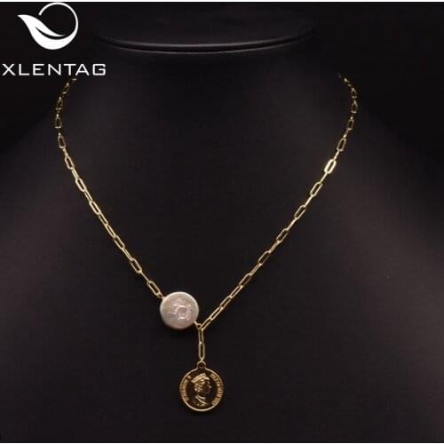 XlentAg Pearl Necklaces For Women
