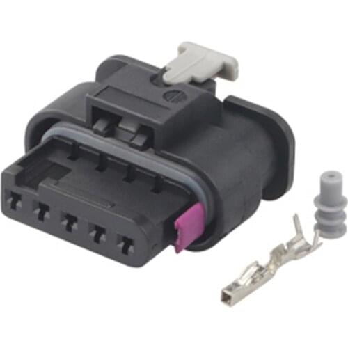 1/5/10set 5way 1.2mm VW Air Flowmeter Plug wire harness cable tor 1-1718806-1/4F0 973 705 4F0973705 "