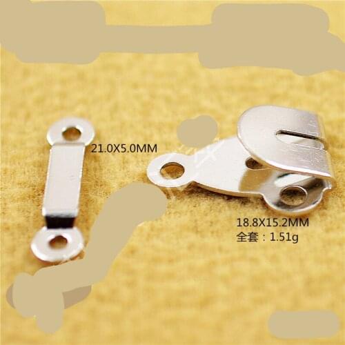 100pcs/lot Adjustable Trousers Button Skirt Hook and Eye Garment Clothing Tailor Sewing Accessories