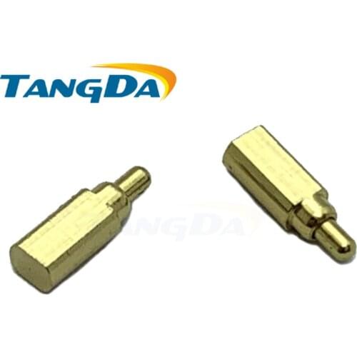 2 6 mm mobile phone thimble spring needle power supply contact with the needle Gold plated pin wholesale 2*6mm connectors AG
