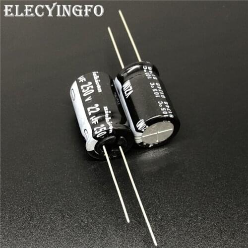 5pcs/50pcs 22uF 250V22uF NICHICON VZ Series 12.5x20mm Wide Temperature Range Aluminum Electrolytic Capacitor Long Feet