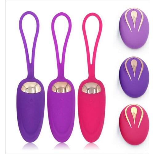 Wireless Remote Control Vibrator Bullet Eggs Vibrator Sex Toy For Woman Rechargable Clitoris Stimulator Vaginal Balls Vibrator
