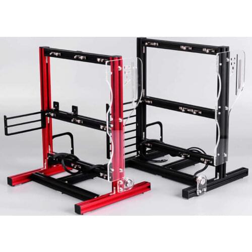 For ATX/M-ATX/ ITX Computer PC Case Open Chassis Vertical Overclocking Open Aluminum Frame Chassis Rack