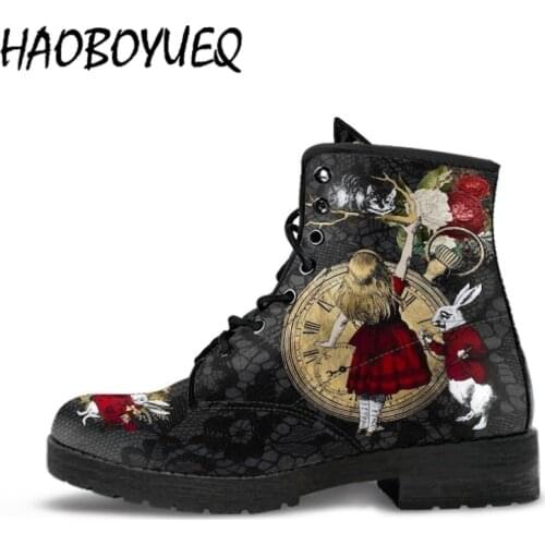 HAOBOYUEQ Women's Ankle Boots
