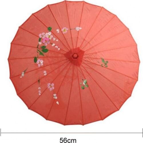 Chinese Vintage DIY Silk Oilpaper Paper Umbrella Wedding Decor Photo Acting Parasol Dance Props Household Merchandises