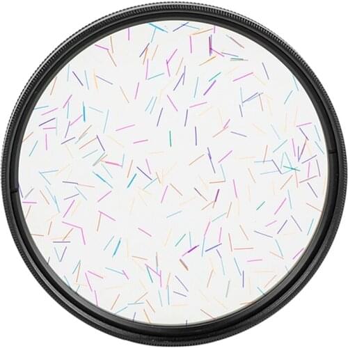 Top Deals Glass Filters Colorful Starlight Brushed Special Effects Camera Filters Universal All Camera Lens