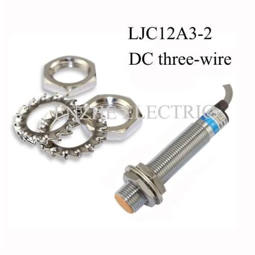 Conductive type approach switch series LJC12A3-2 screen shield type M12x1 NPN/PNP NO/NC Liquid level sensor DC three-wire