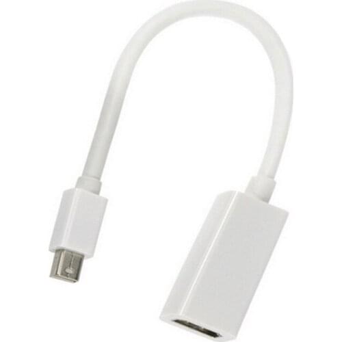 Mini Display Port to HDMI Cable Thunderbolt HDMI Converter Mini DP to HDMI Cable Adapter 1080P