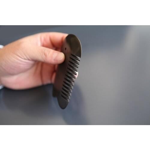 Natural Sibin Bian Stone comb Scraping comb Scrapping plate head massage anti-off dual-use combSZ