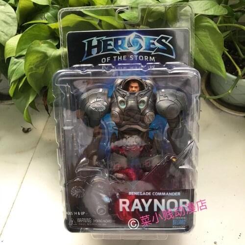 NECA Heroes Of The Storm Raynor PVC Action Figure Collectible Model Toy