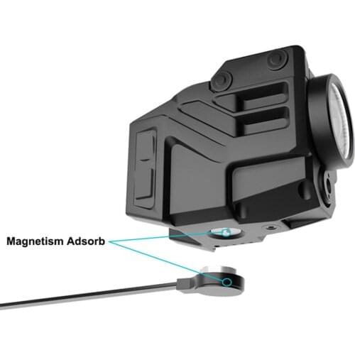 New 500Lumen Tactical Flashlight and Green Laser Sight Combo Airsoft Weapons Green Aiming Laser for Pistol Guns