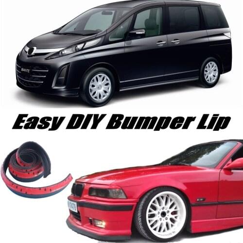NOVOVISU For Mazda Biante Bumper Lip / Front Spoiler Deflector For Car View Tuning / Body Kit / Strip Skirt