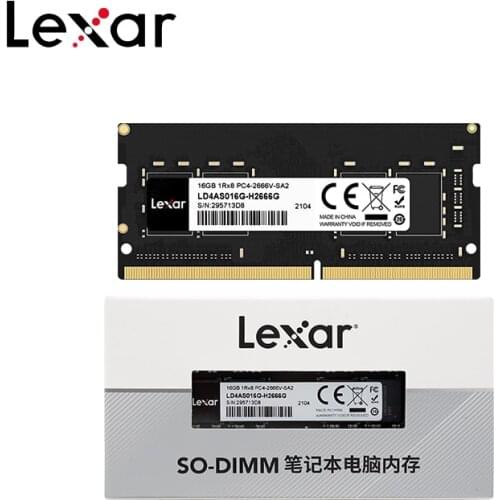 Original Lexar RAM DDR4 2666Mhz SODIMM 16GB 8GB 4GB High Speed Random Access Memory For Laptop
