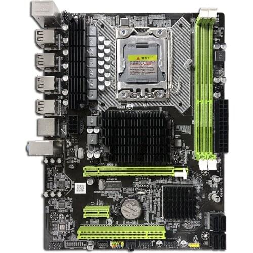 Pc motherboard X58 LGA 1366 LGA1366 support DDR3 ECC server memory and Intel xeon processor X58-PRO mainboard