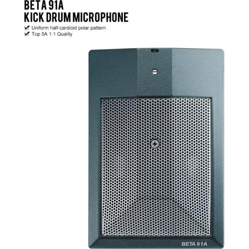 Professional Beta 91 beta91a bass kick drum microphone amplifier bass Condenser Wire Bournary Instrument Microfone Mic