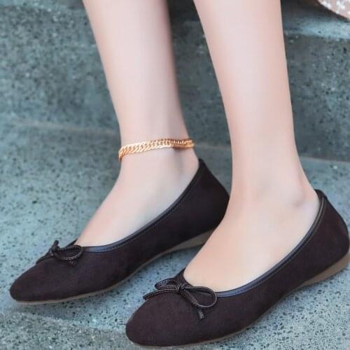 Tonar Lela Brown Suede Women Ballerina Shoes Spring Summer New Season Casual Cool Casual Style Elegant Summer