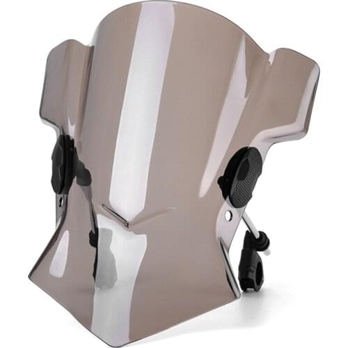 Universal Motorcycle Adjustable WindScreen Windshield for Yamaha MT03 MT07 MT09 BMW F800R R Nine T 1200RS R1200RT Motorcycle Acc