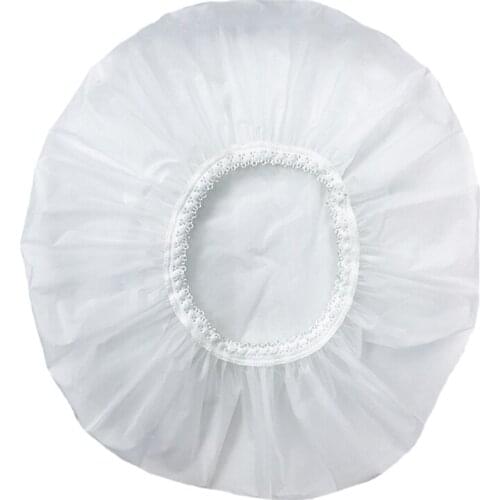 1Pcs Household Waterproof Shower Cap, Swimming Cap, Hotel Elastic Shower Cap Hair Set