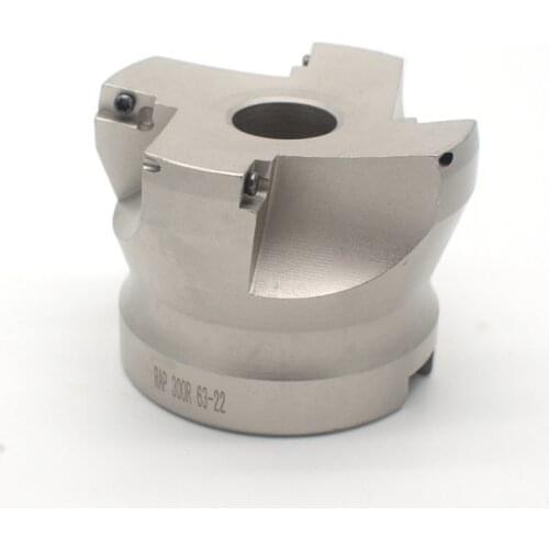 1PC RAP300R 50 22 4T RAP300R 63 22 4T 75 Degree Face Mill Head CNC Milling Cutter milling shell face mill