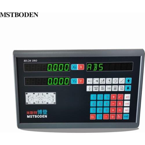 2 3 4 Axis Dro LCD RS232 Communication Output Milling Machine Lathe Digital Display Grating Ruler