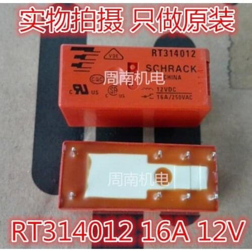 5Pcs/Lot Relay Rt314012 12V Dip8/16A/12V New And Original