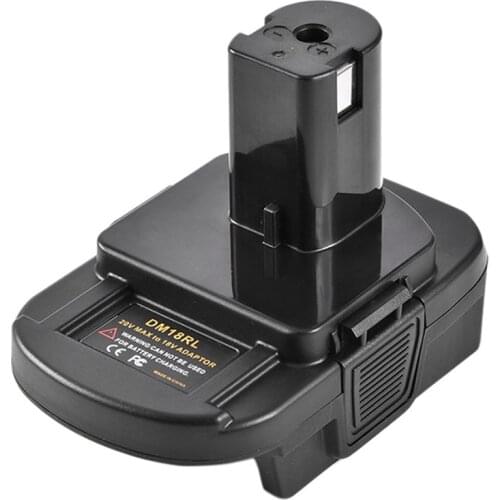 DM18RL Battery Converter Adapter USB DM20ROB For RYOBI Convert DEWALT 20V Milwaukee M18 to 18V Battery Adapter