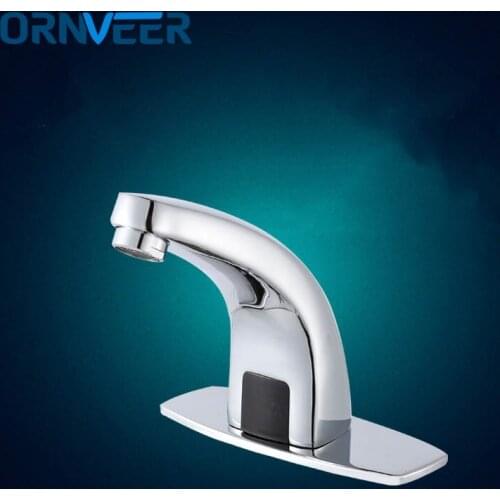 Free Shipping/Automatic inflared Sensor Faucet for Kitchen bathroom Basin Sink water saving Inductive electric Water Tap