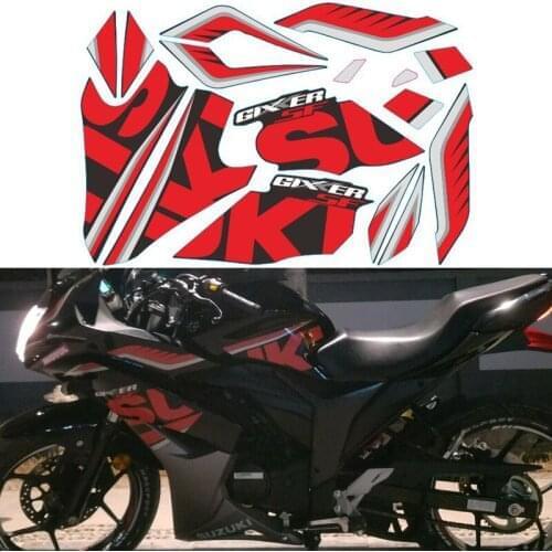 For GIXXER GSX150F SF150 full sticker Motorcycle Decal Modified vehicle decorate protect High quality PVC stickers